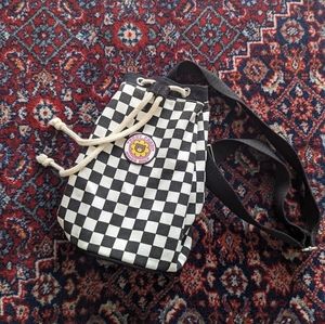 Teddy fresh checked sling bag